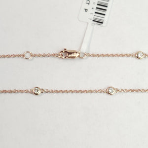 
                  
                    0.28 Carat Natural Diamonds By The Yard Bracelet In 14k Rose Gold
                  
                