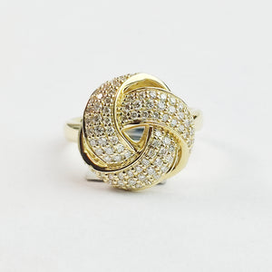 
                  
                    0.74 Carat Natural Diamonds Ring In 14k Yellow Gold
                  
                