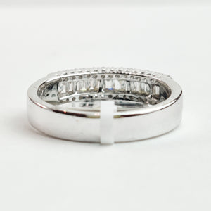 
                  
                    0.61 Carat Natural Diamonds Ring In 14k White Gold
                  
                