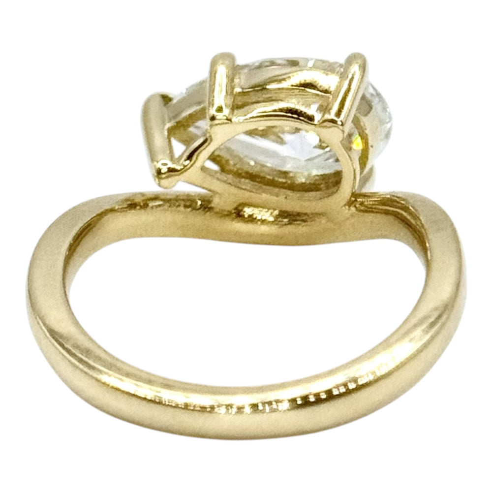 
                  
                    1ct Pear Lab Diamond Ring in 14k Yellow Gold
                  
                